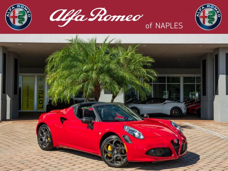 Used 2020 Alfa Romeo 4C Spider for sale Sold at Naples Motorsports Inc - Morgan of Naples in Naples FL 34104 1