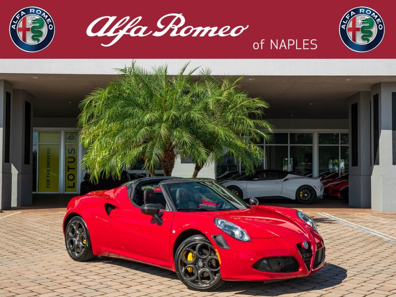 Used 2020 Alfa Romeo 4C Spider for sale Sold at Naples Motorsports Inc - Morgan of Naples in Naples FL 34104 1