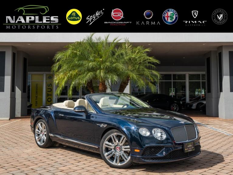 Used 2016 Bentley Continental GT V8 for sale Sold at Naples Motorsports Inc - Morgan of Naples in Naples FL 34104 1