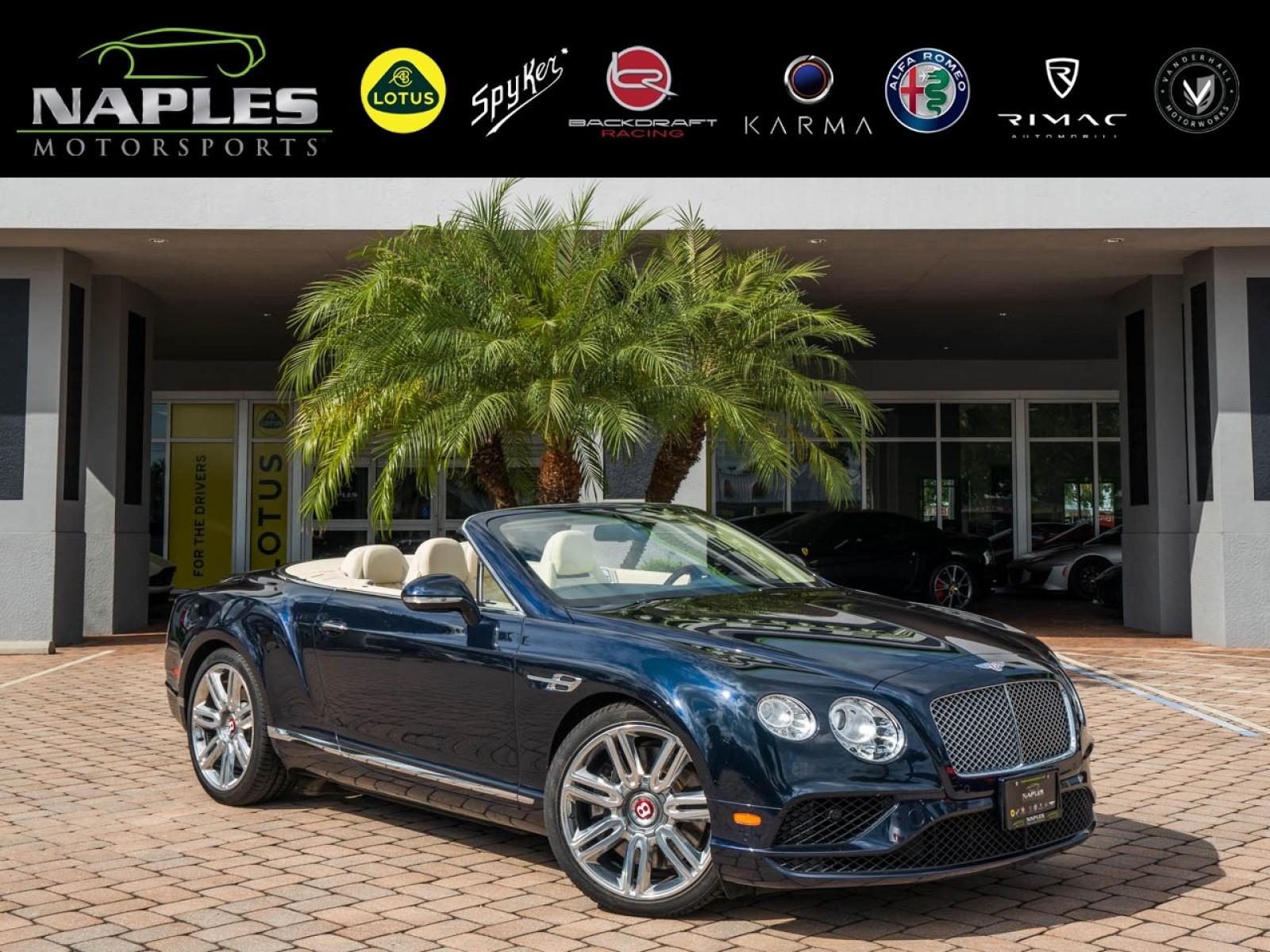 Used 2016 Bentley Continental GT V8 for sale Sold at Naples Motorsports Inc - Morgan of Naples in Naples FL 34104 1