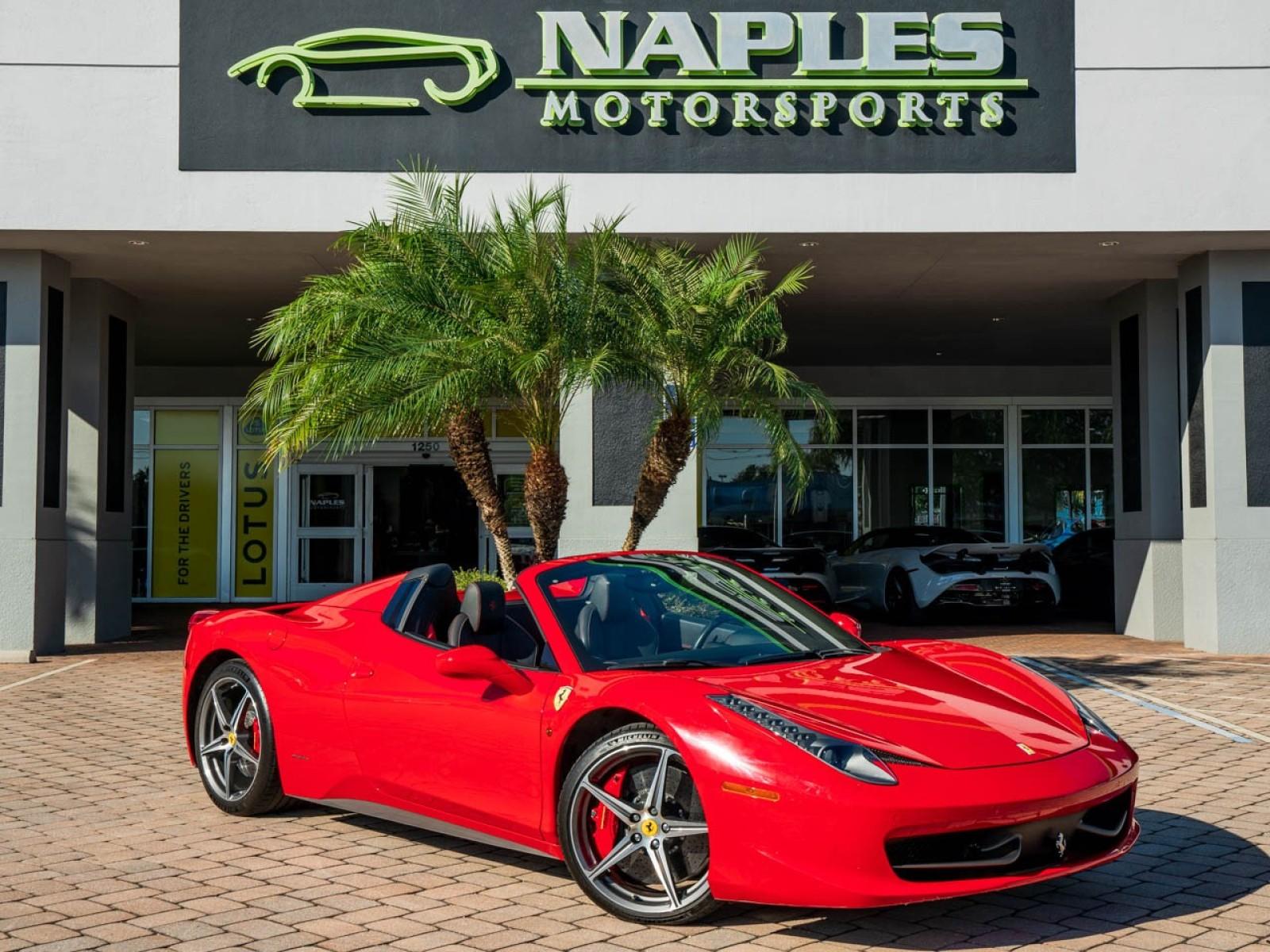 Used 2014 Ferrari 458 Italia for sale Sold at Naples Motorsports Inc - Morgan of Naples in Naples FL 34104 1