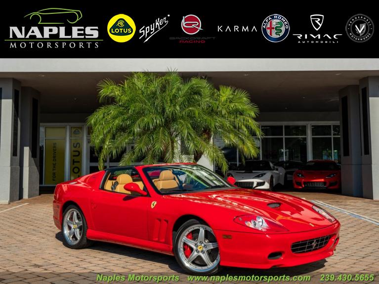 Used 2005 Ferrari Superamerica for sale Sold at Naples Motorsports Inc - Morgan of Naples in Naples FL 34104 1