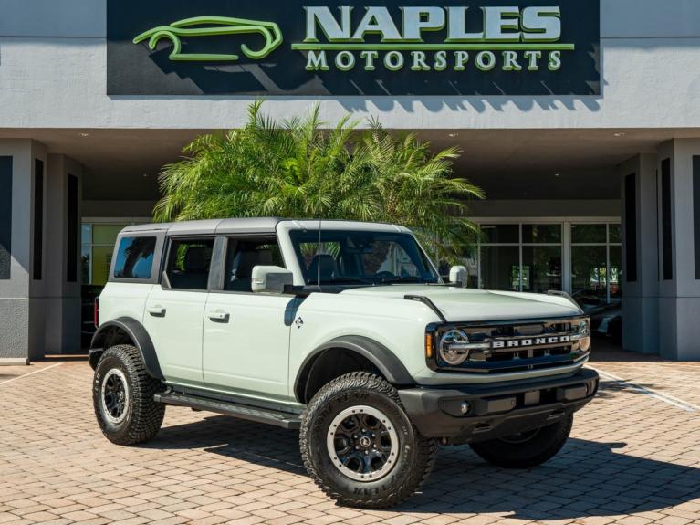Used 2021 Ford Bronco Outer Banks for sale Sold at Naples Motorsports Inc - Morgan of Naples in Naples FL 34104 1