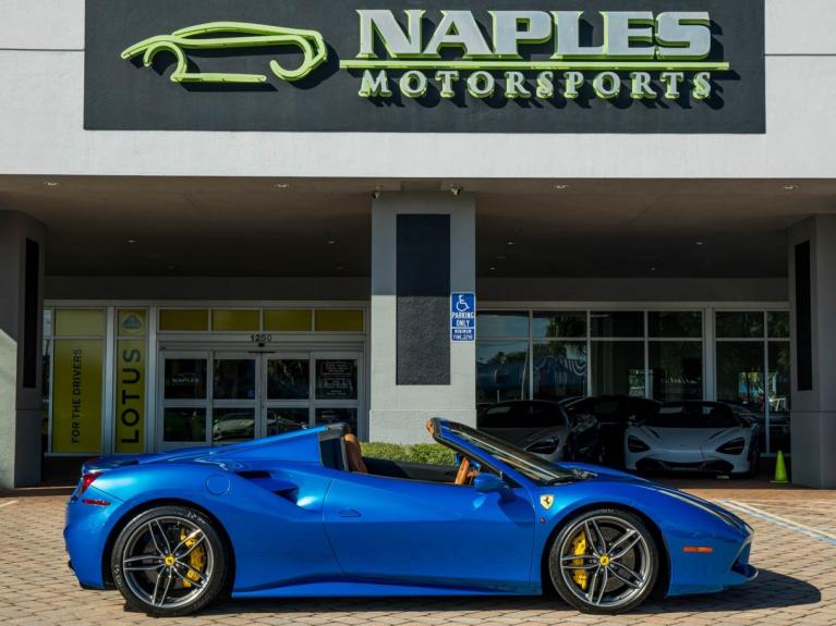 Used 2017 Ferrari 488 Spider for sale Sold at Naples Motorsports Inc - Morgan of Naples in Naples FL 34104 3