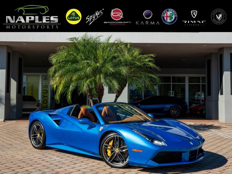 Used 2017 Ferrari 488 Spider for sale Sold at Naples Motorsports Inc - Morgan of Naples in Naples FL 34104 1