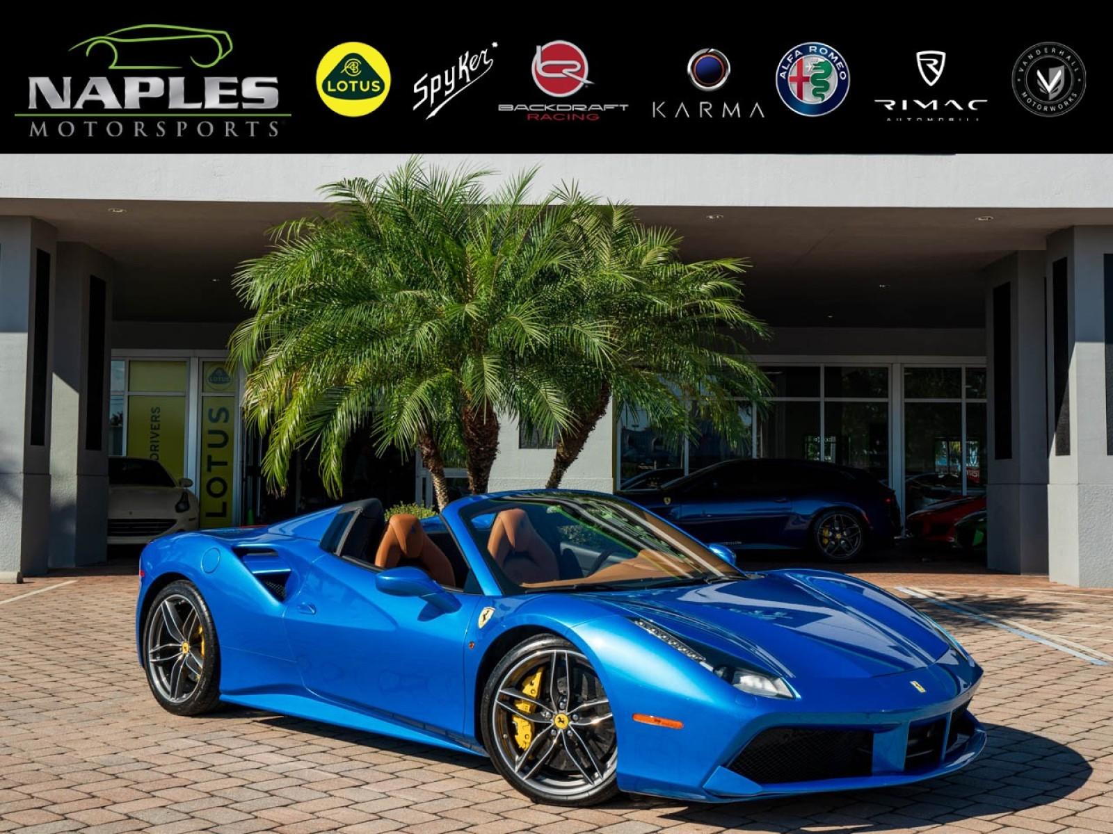 Used 2017 Ferrari 488 Spider for sale Sold at Naples Motorsports Inc - Morgan of Naples in Naples FL 34104 1