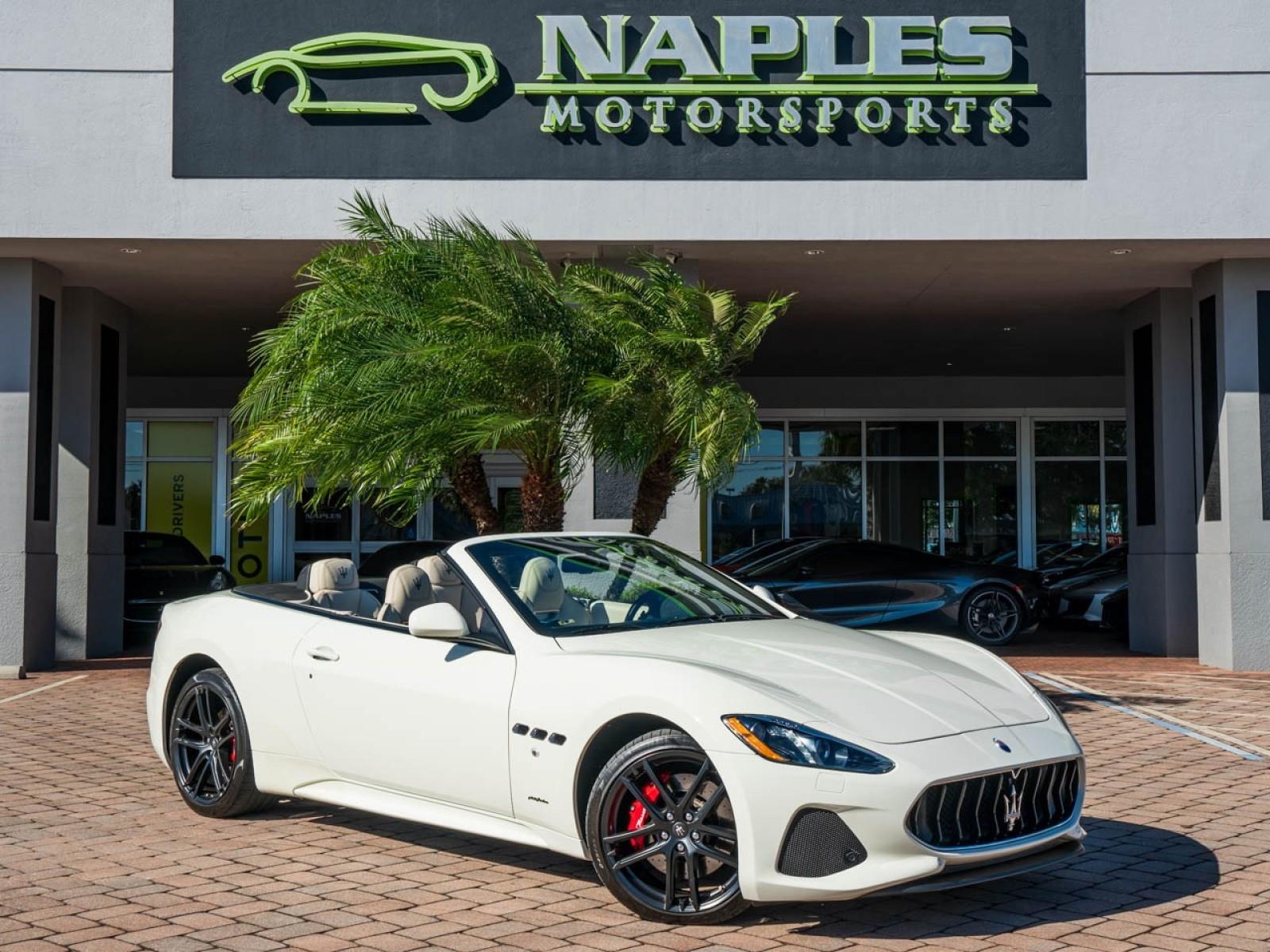 Used 2018 Maserati GranTurismo Convertible Sport for sale Sold at Naples Motorsports Inc - Morgan of Naples in Naples FL 34104 1