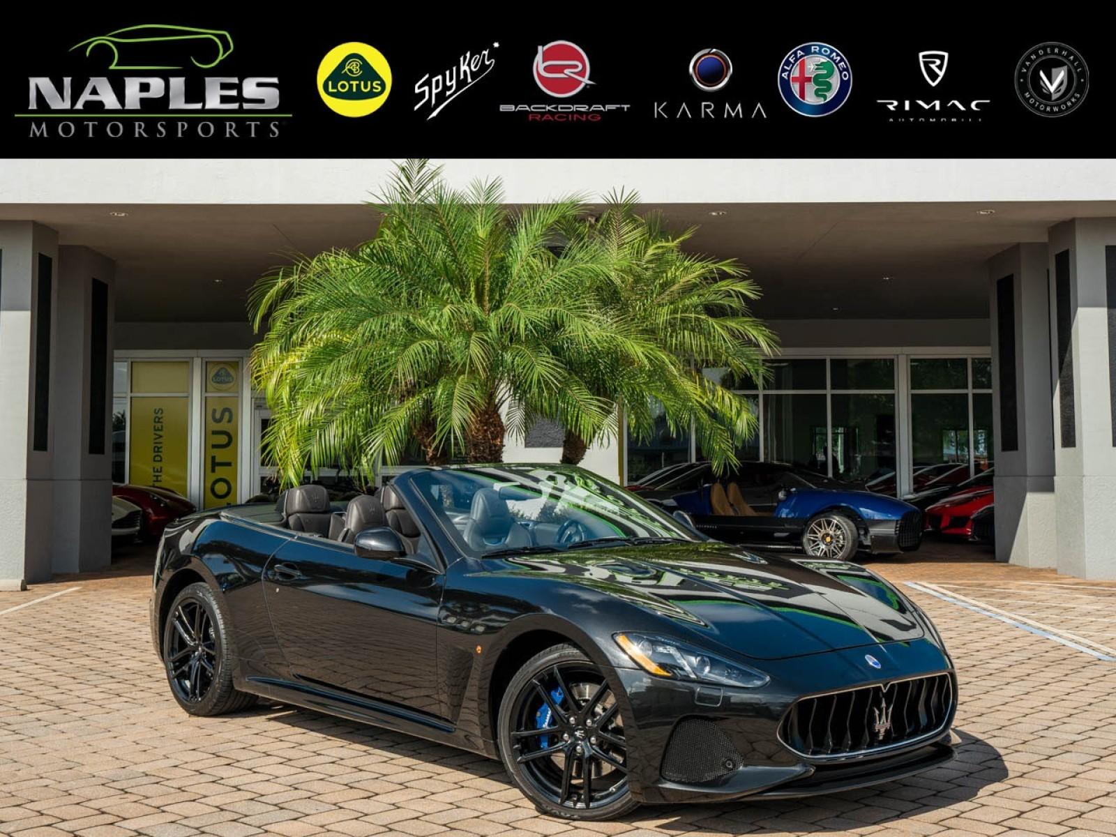 Used 2019 Maserati GranTurismo Convertible Sport for sale Sold at Naples Motorsports Inc - Morgan of Naples in Naples FL 34104 1