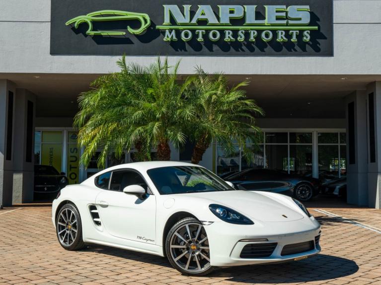 Used 2018 Porsche 718 Cayman for sale Sold at Naples Motorsports Inc - Morgan of Naples in Naples FL 34104 1