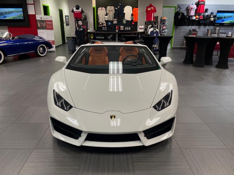 Used 2019 Lamborghini Huracan LP 580-2 Spyder for sale Sold at Naples Motorsports Inc - Morgan of Naples in Naples FL 34104 3