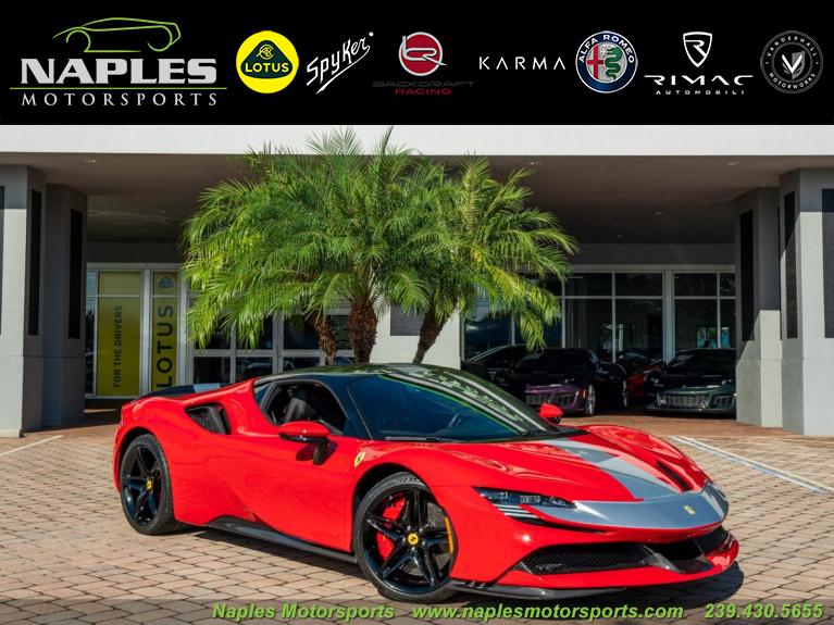 Used 2021 Ferrari SF90 Stradale for sale Sold at Naples Motorsports Inc - Morgan of Naples in Naples FL 34104 1