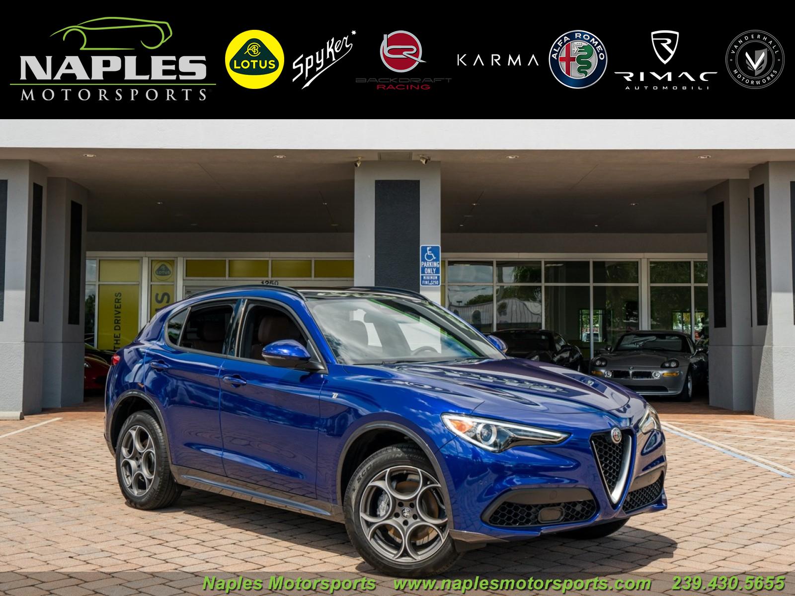 New 2022 Alfa Romeo Stelvio Ti for sale Sold at Naples Motorsports Inc - Morgan of Naples in Naples FL 34104 1