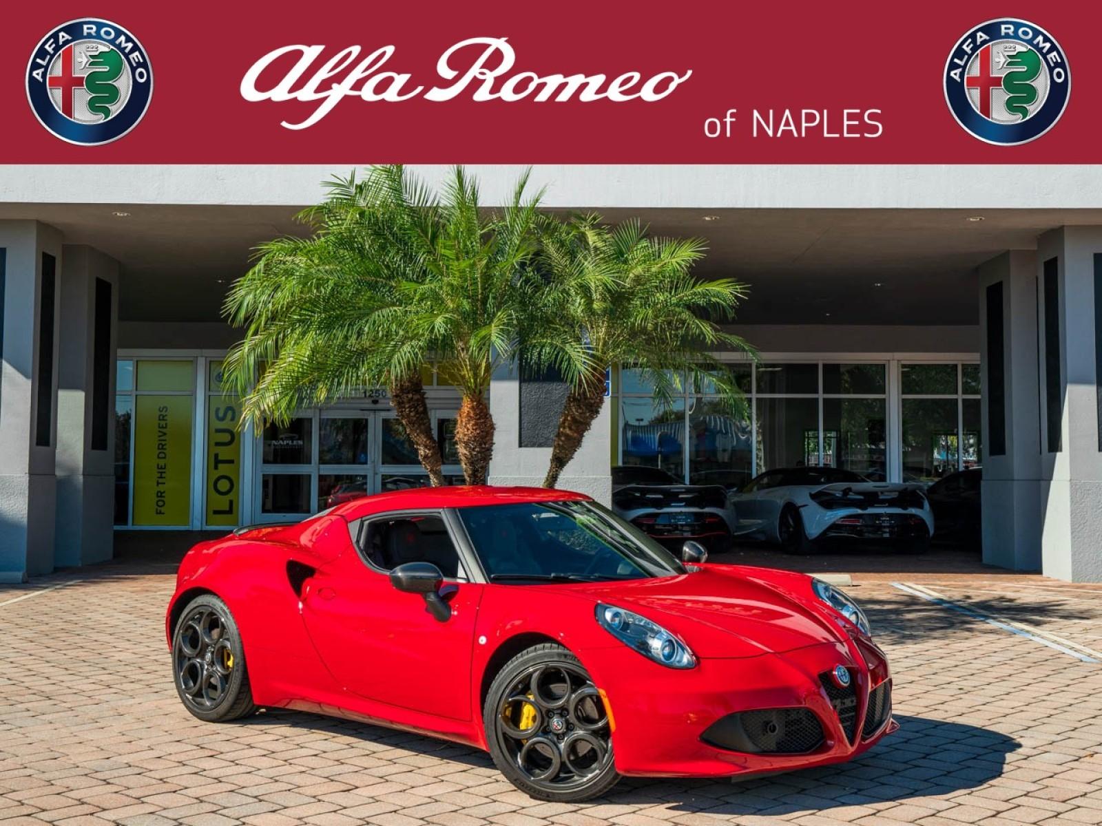 Used 2017 Alfa Romeo 4C Coupe for sale Sold at Naples Motorsports Inc - Morgan of Naples in Naples FL 34104 1