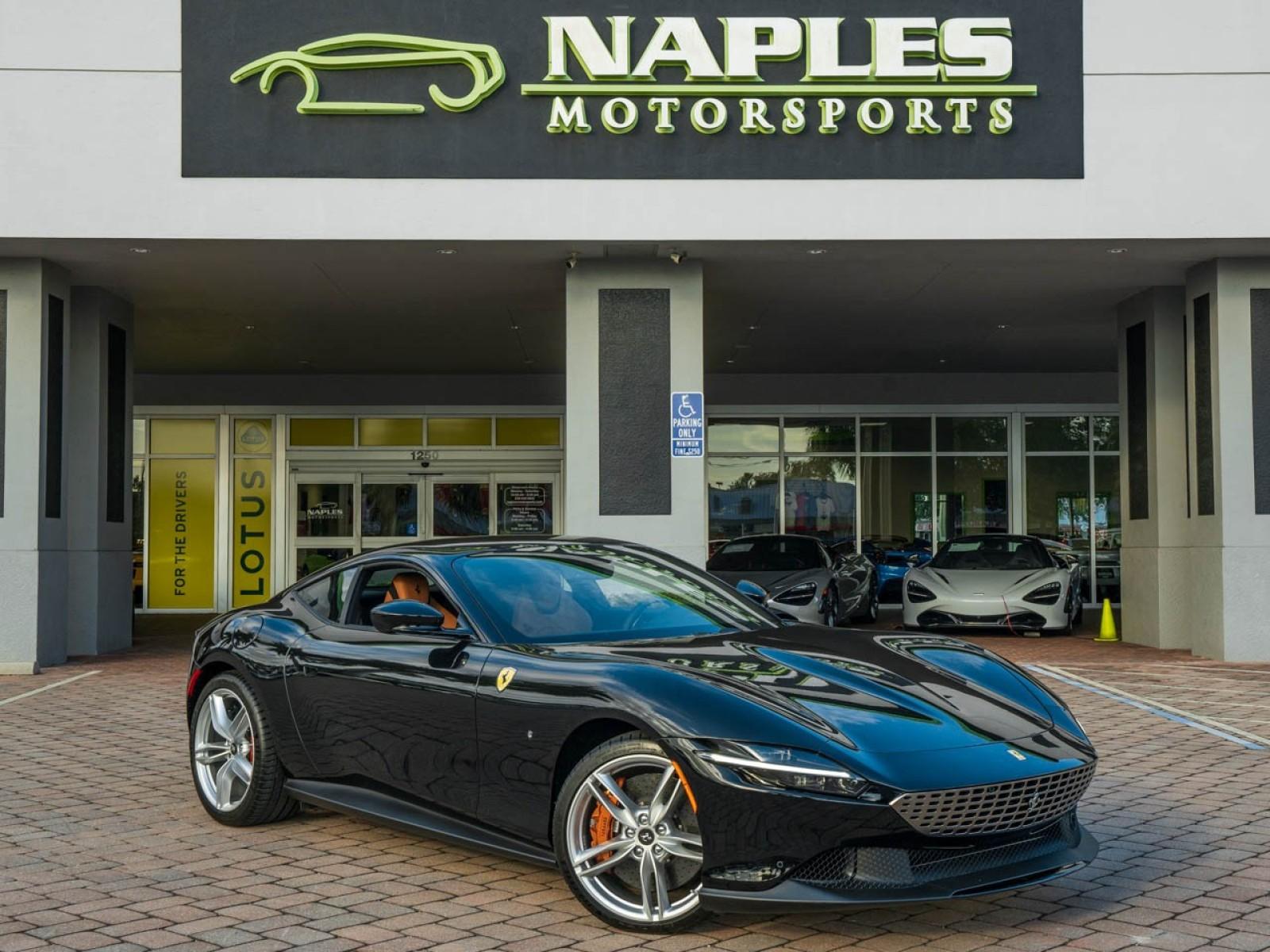 Used 2021 Ferrari Roma for sale Sold at Naples Motorsports Inc - Morgan of Naples in Naples FL 34104 1