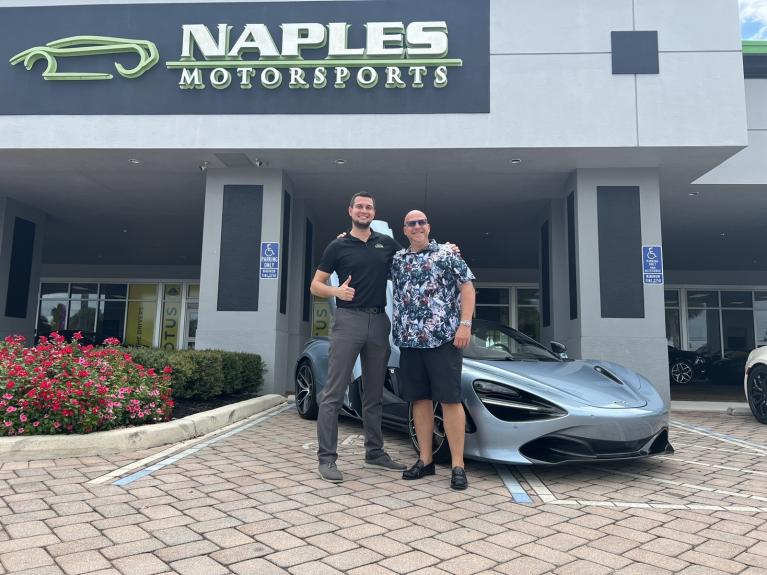 Used 2020 McLaren 720s Spider for sale Sold at Naples Motorsports Inc - Morgan of Naples in Naples FL 34104 1
