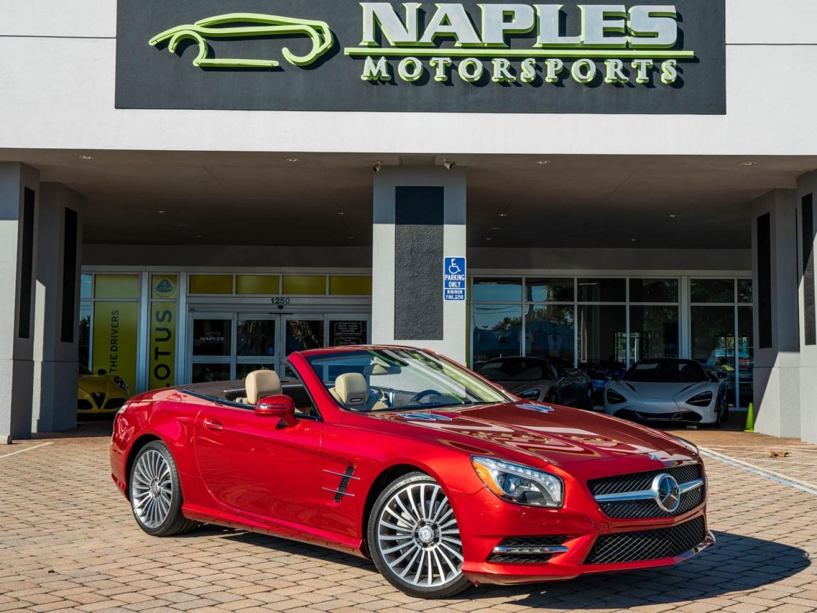 Used 2015 Mercedes-Benz SL-Class SL 400 for sale Sold at Naples Motorsports Inc - Morgan of Naples in Naples FL 34104 1