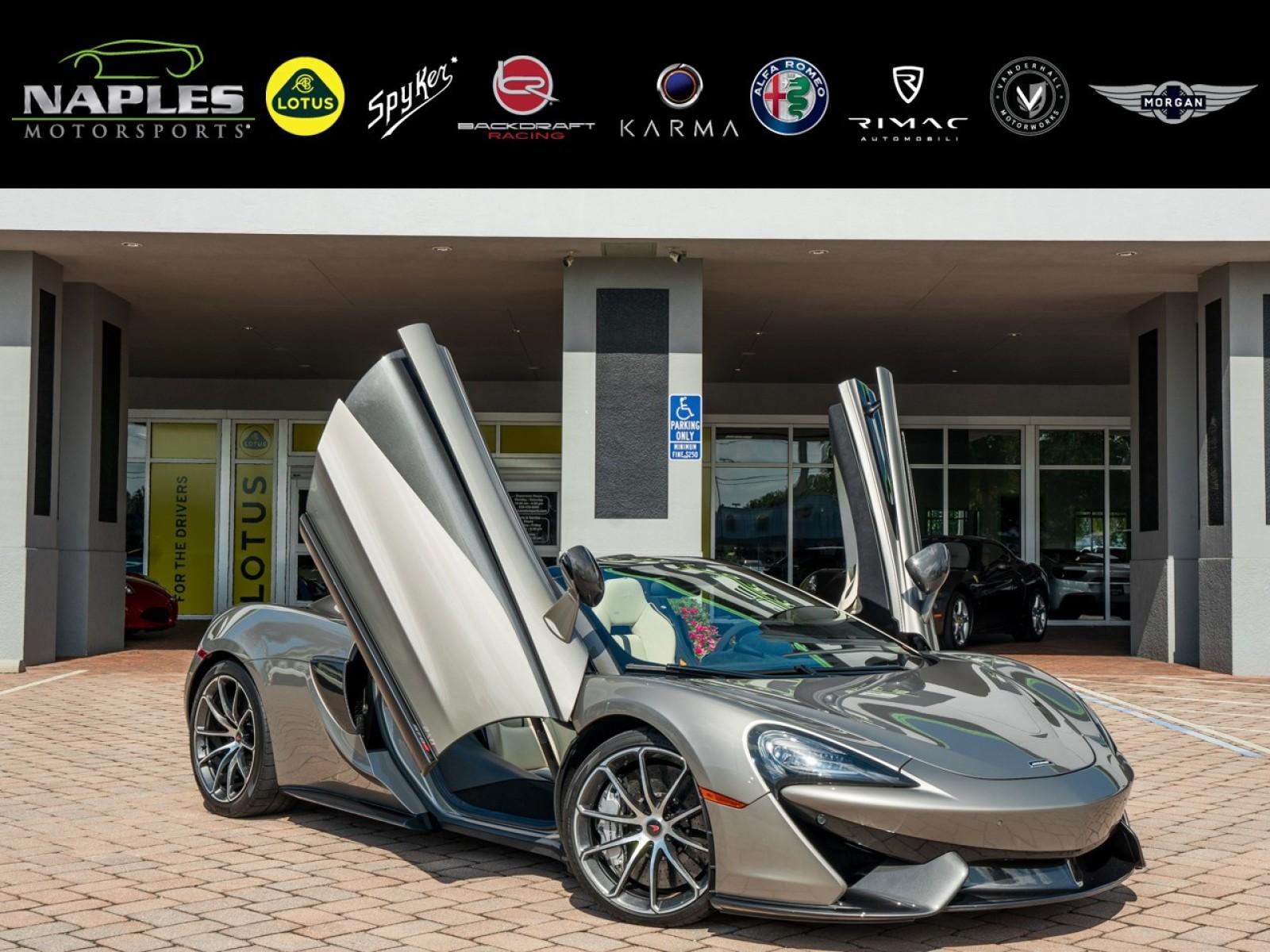 Used 2018 McLaren 570S Spider for sale Sold at Naples Motorsports Inc - Morgan of Naples in Naples FL 34104 1