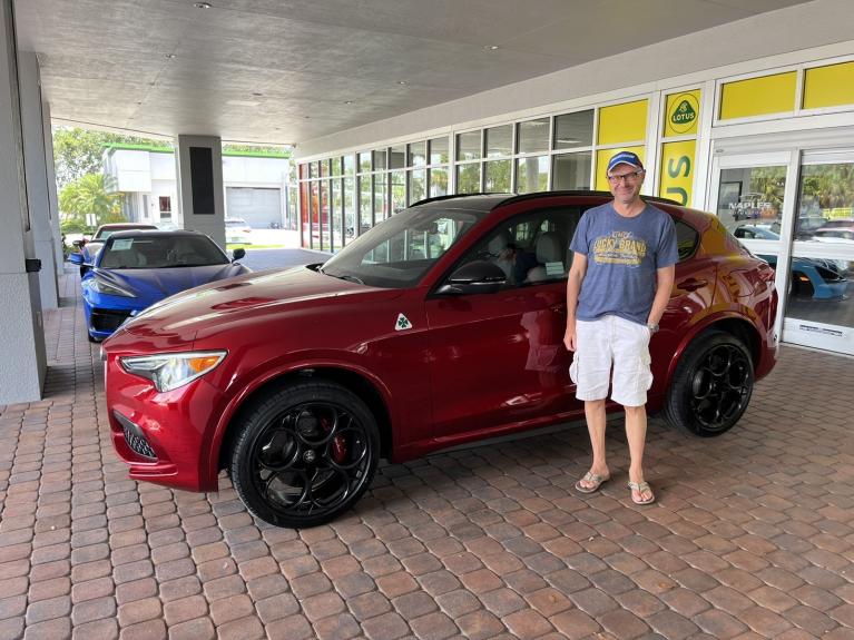 New 2022 Alfa Romeo Stelvio Quadrifoglio for sale Sold at Naples Motorsports Inc - Morgan of Naples in Naples FL 34104 1