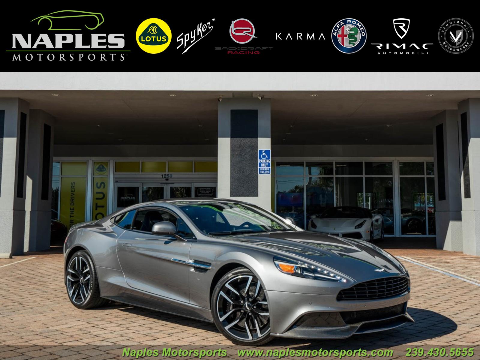 Used 2017 Aston Martin Vanquish for sale Sold at Naples Motorsports Inc - Morgan of Naples in Naples FL 34104 1