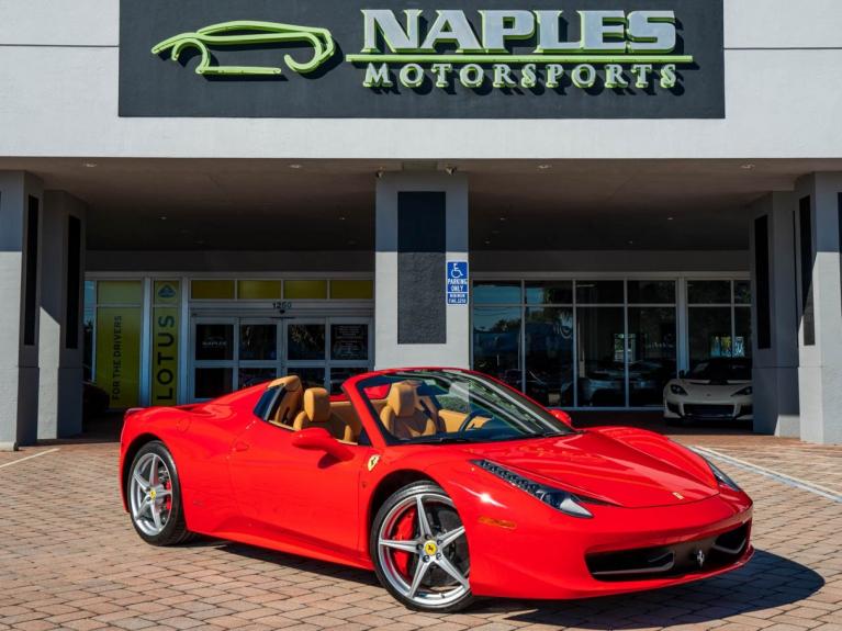 Used 2014 Ferrari 458 Italia for sale Sold at Naples Motorsports Inc - Morgan of Naples in Naples FL 34104 1
