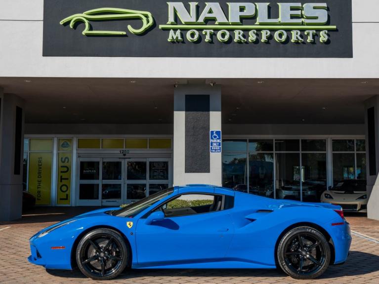 Used 2018 Ferrari 488 Spider for sale Sold at Naples Motorsports Inc - Morgan of Naples in Naples FL 34104 4