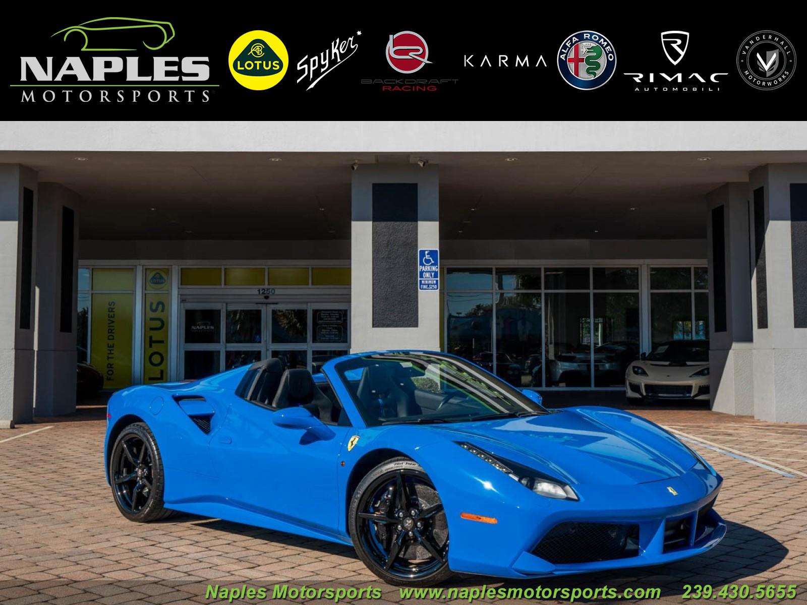 Used 2018 Ferrari 488 Spider for sale Sold at Naples Motorsports Inc - Morgan of Naples in Naples FL 34104 1