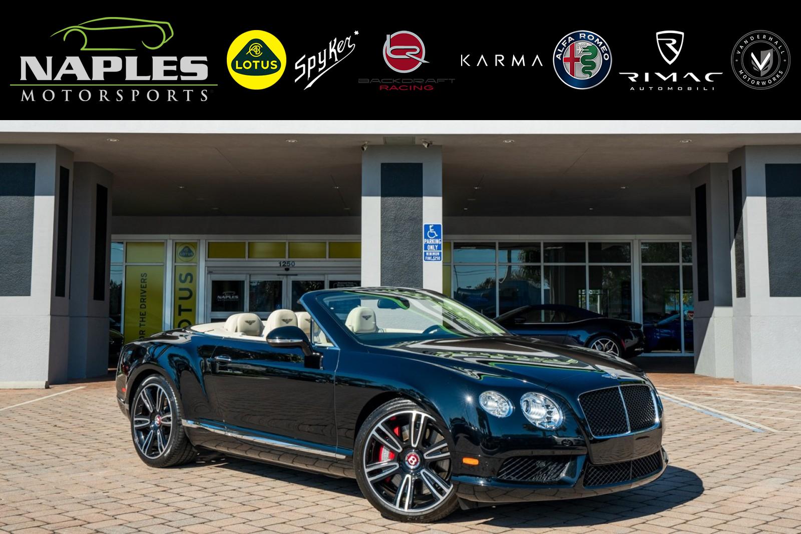 Used 2013 Bentley Continental GT V8 for sale Sold at Naples Motorsports Inc - Morgan of Naples in Naples FL 34104 1