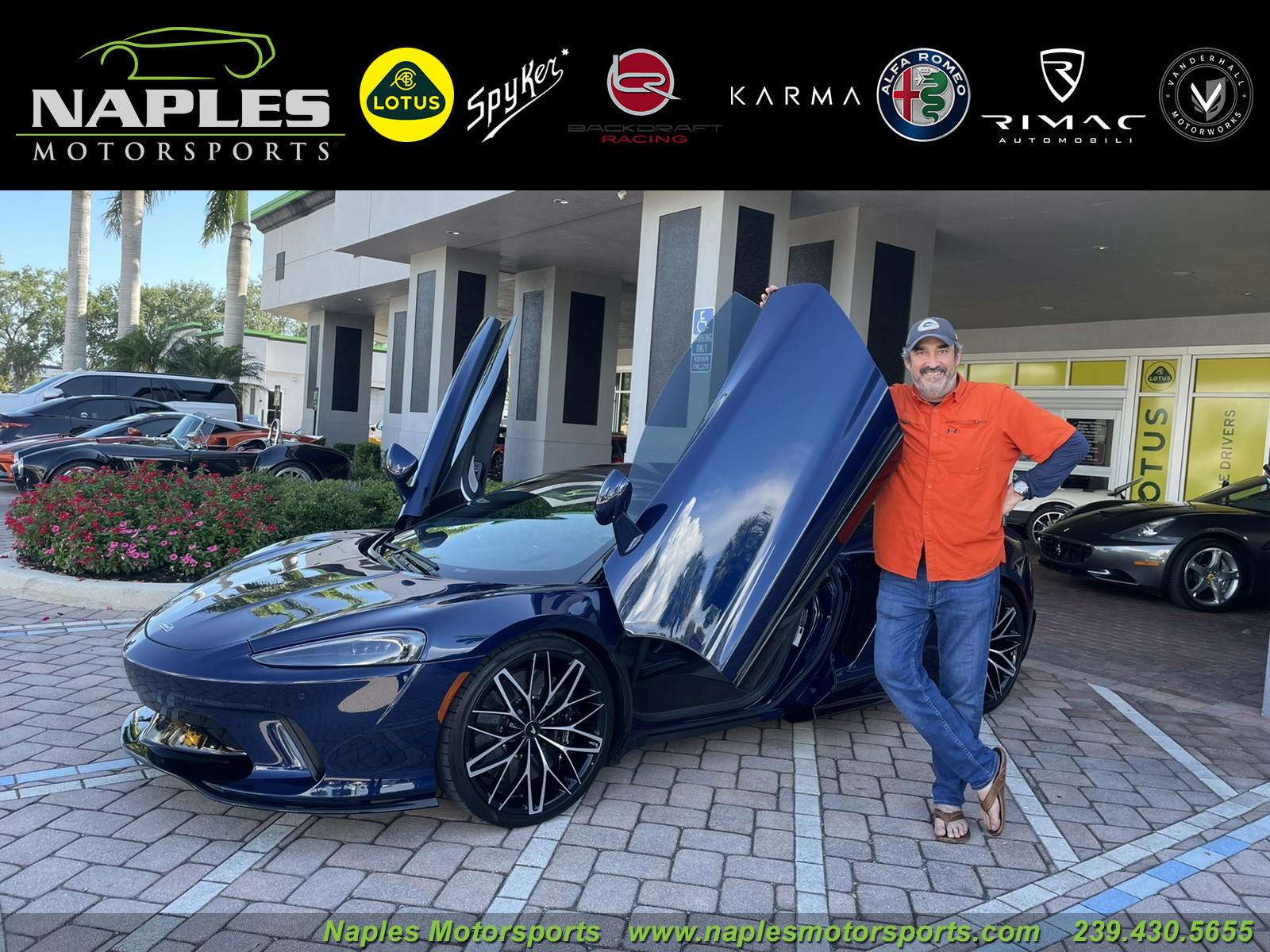 Used 2021 McLaren GT for sale Sold at Naples Motorsports Inc - Morgan of Naples in Naples FL 34104 1