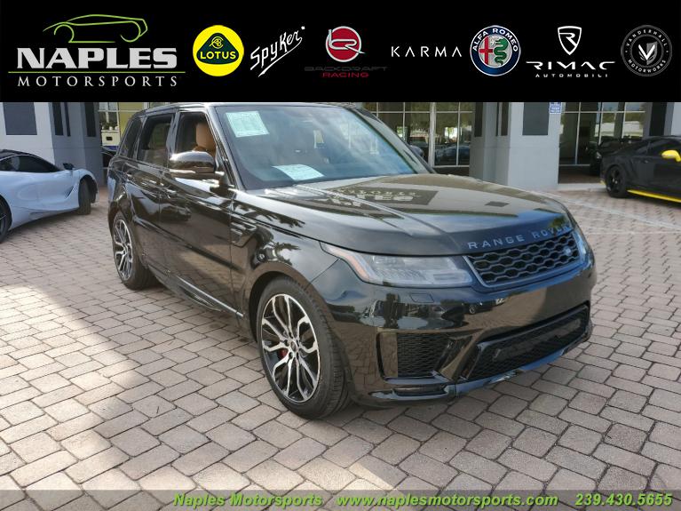 Used 2019 Land Rover Range Rover Sport Dynamic for sale Sold at Naples Motorsports Inc - Morgan of Naples in Naples FL 34104 1