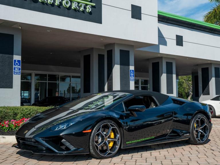 Used 2021 Lamborghini Huracan EVO Spider for sale Sold at Naples Motorsports Inc - Morgan of Naples in Naples FL 34104 3