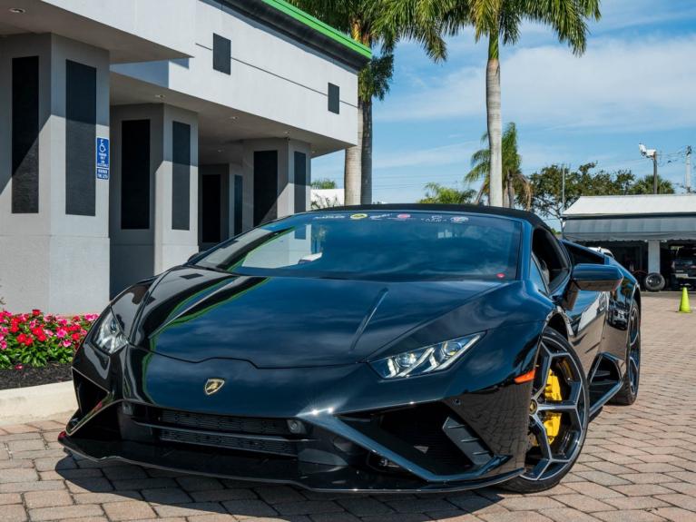 Used 2021 Lamborghini Huracan EVO Spider for sale Sold at Naples Motorsports Inc - Morgan of Naples in Naples FL 34104 4