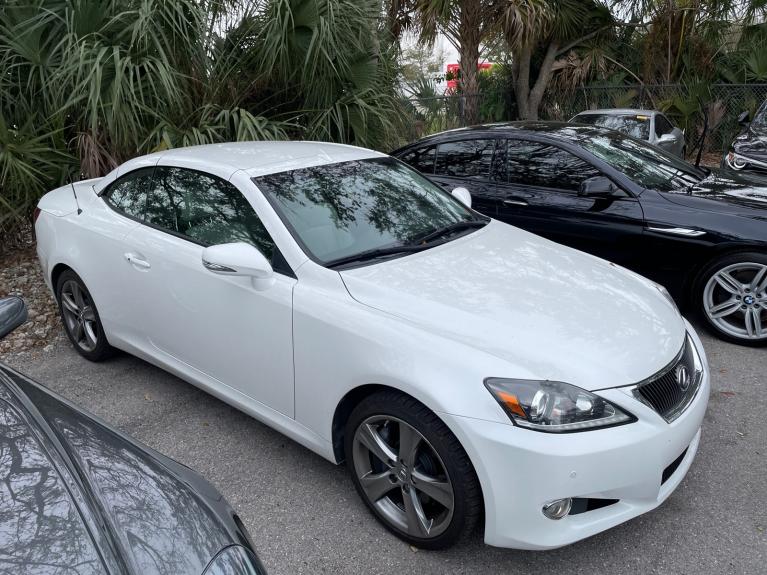 Used 2012 Lexus IS 350C for sale Sold at Naples Motorsports Inc - Morgan of Naples in Naples FL 34104 1