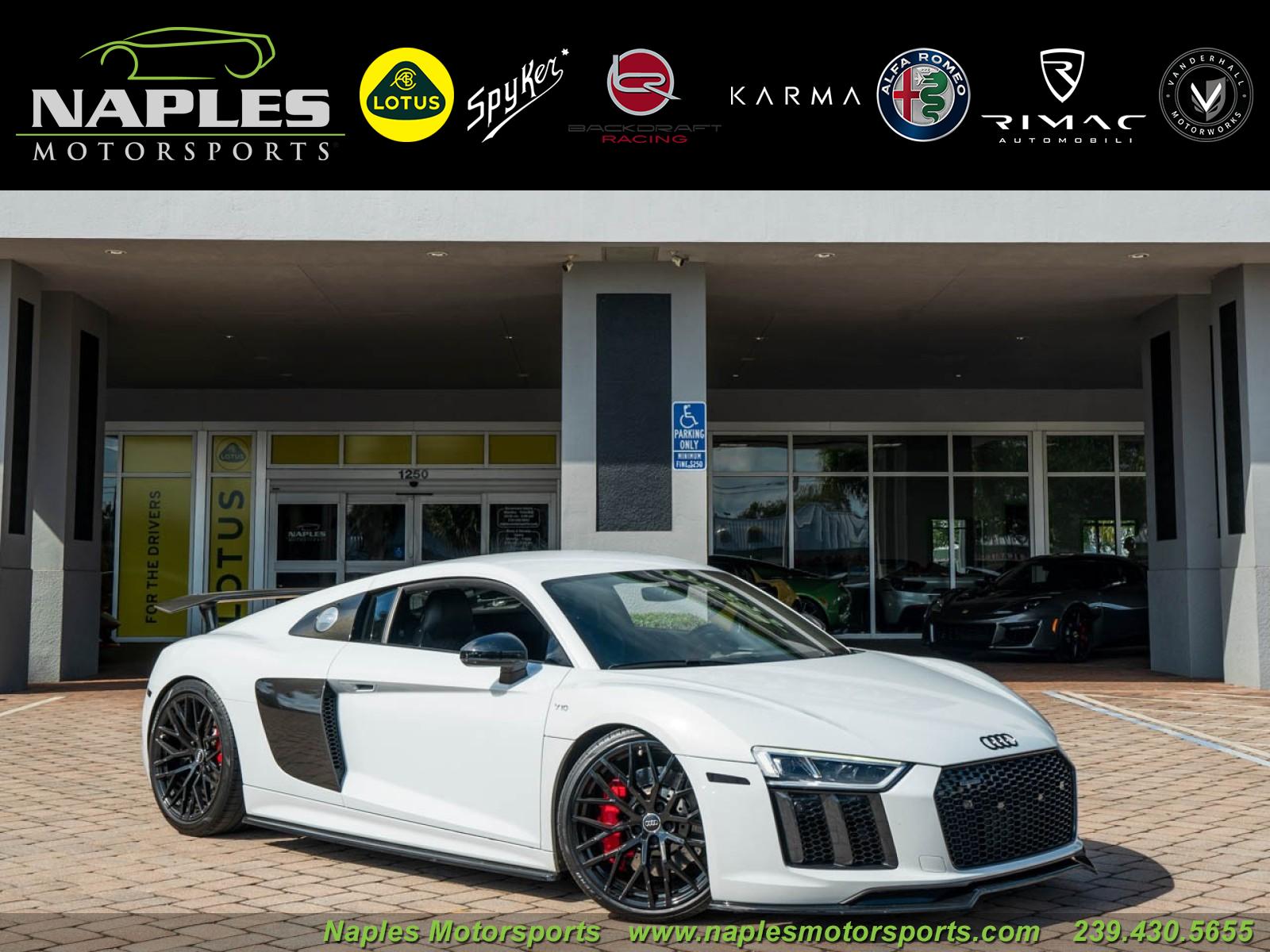 Used 2017 Audi R8 Coupe V10 for sale Sold at Naples Motorsports Inc - Morgan of Naples in Naples FL 34104 1