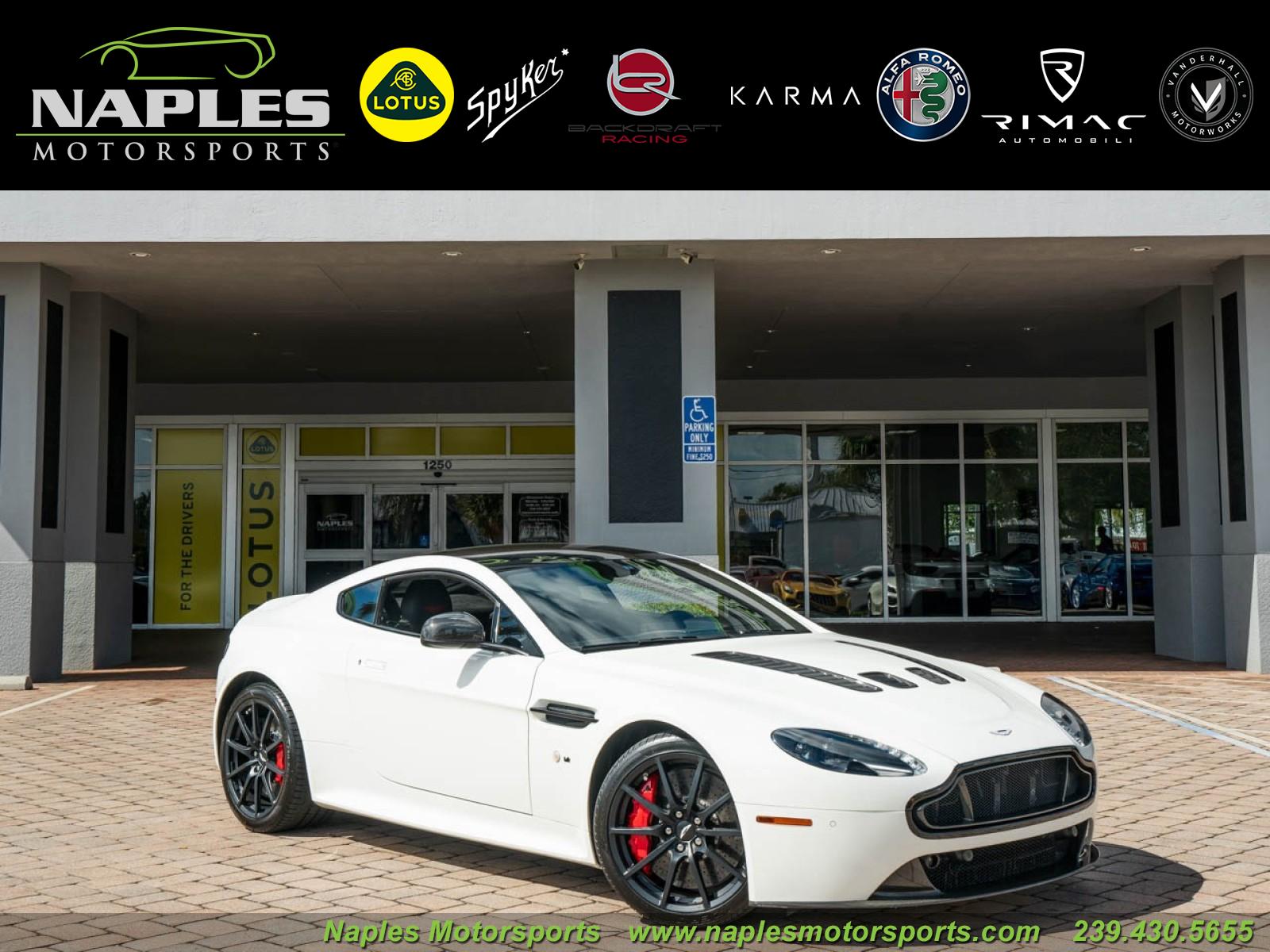 Used 2015 Aston Martin V12 Vantage S for sale Sold at Naples Motorsports Inc - Morgan of Naples in Naples FL 34104 1