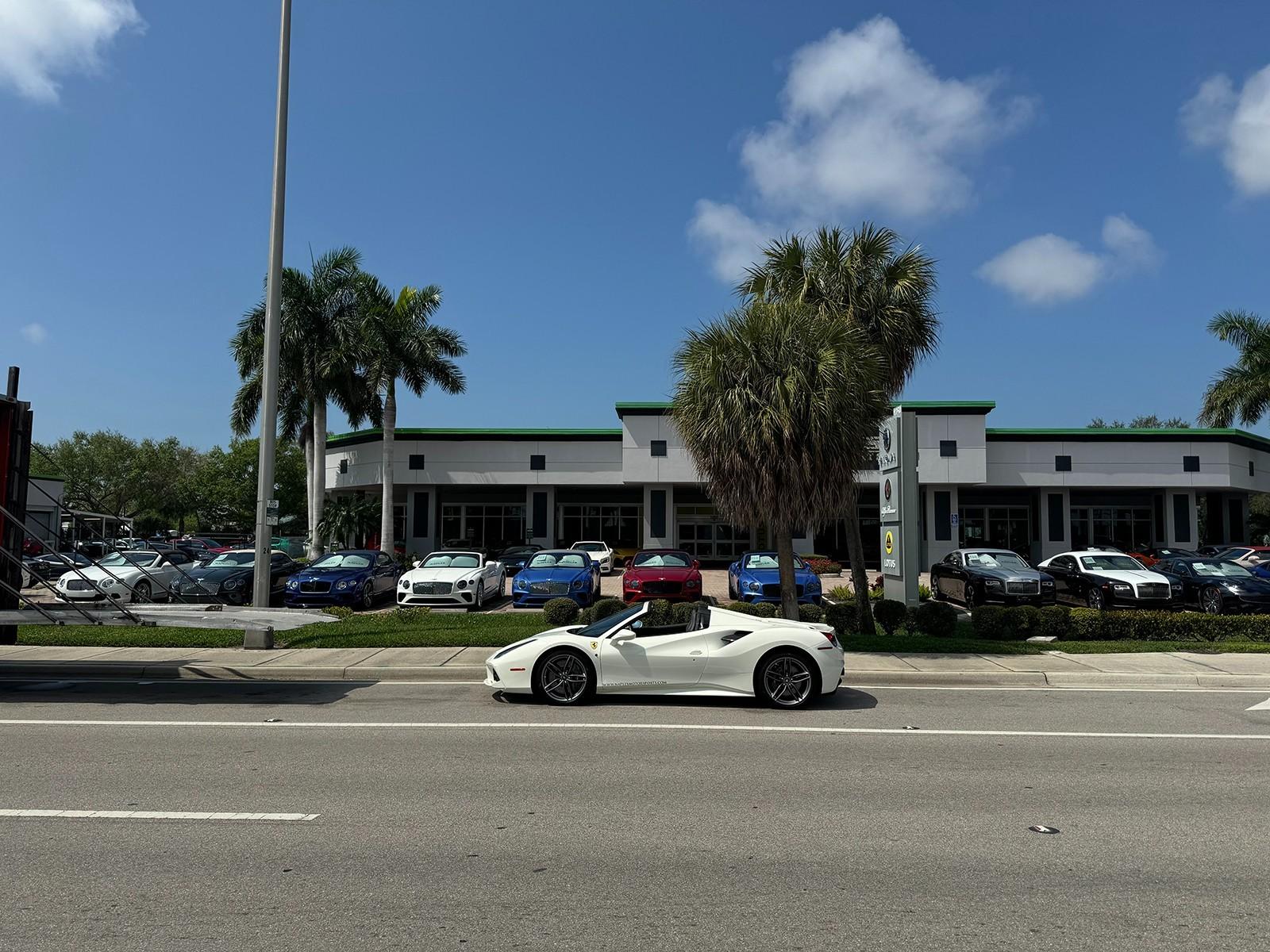 Used 2017 Ferrari 488 Spider for sale Sold at Naples Motorsports Inc - Morgan of Naples in Naples FL 34104 1