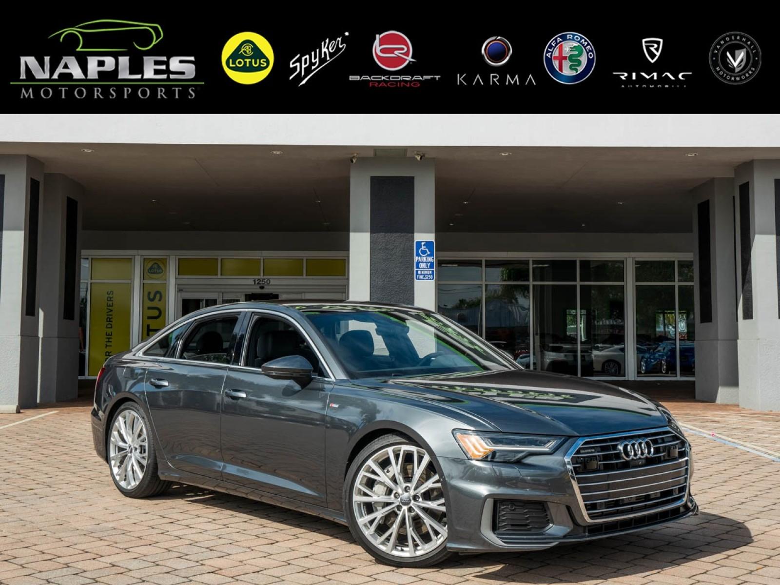 Used 2019 Audi A6 55 Prestige for sale Sold at Naples Motorsports Inc - Morgan of Naples in Naples FL 34104 1