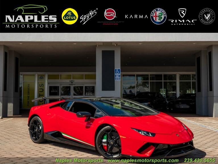 Used 2018 Lamborghini Huracan Performante for sale Sold at Naples Motorsports Inc - Morgan of Naples in Naples FL 34104 1