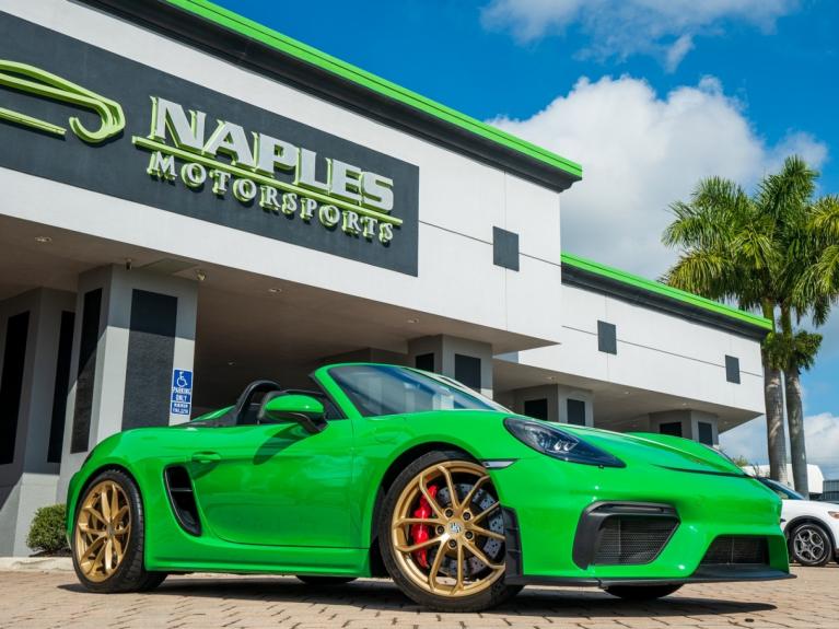 Used 2021 Porsche 718 Spyder for sale Sold at Naples Motorsports Inc - Morgan of Naples in Naples FL 34104 3