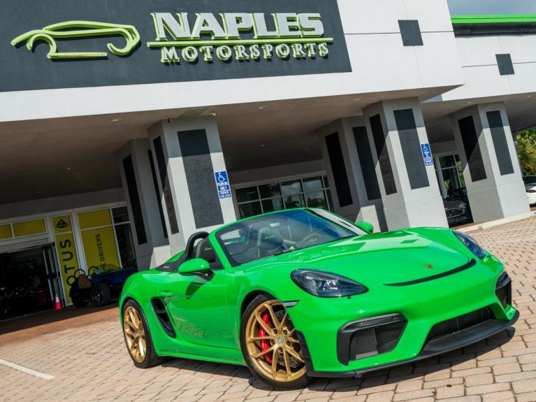 Used 2021 Porsche 718 Spyder for sale Sold at Naples Motorsports Inc - Morgan of Naples in Naples FL 34104 4