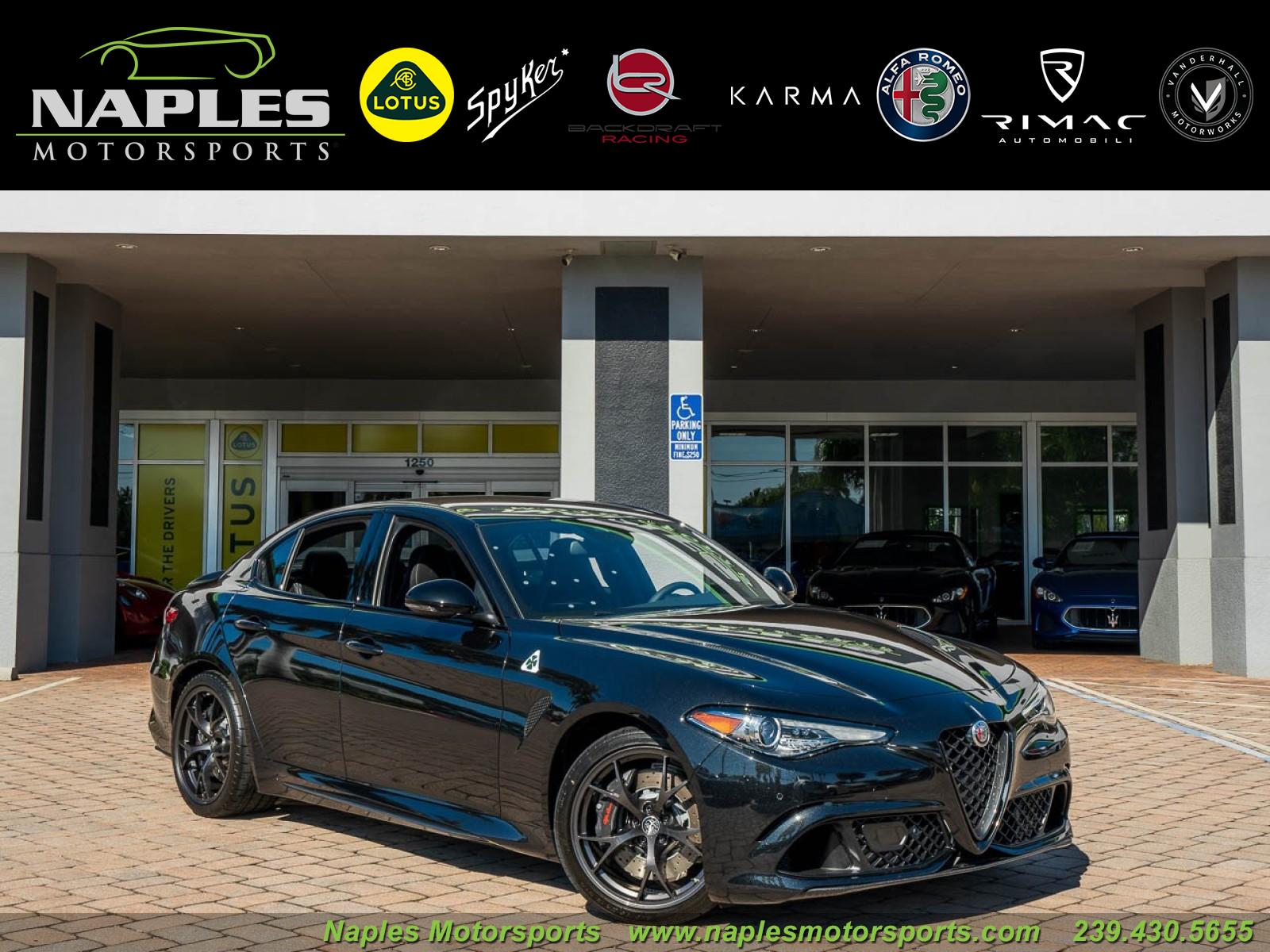 New 2022 Alfa Romeo Giulia Quadrifoglio for sale Sold at Naples Motorsports Inc - Morgan of Naples in Naples FL 34104 1