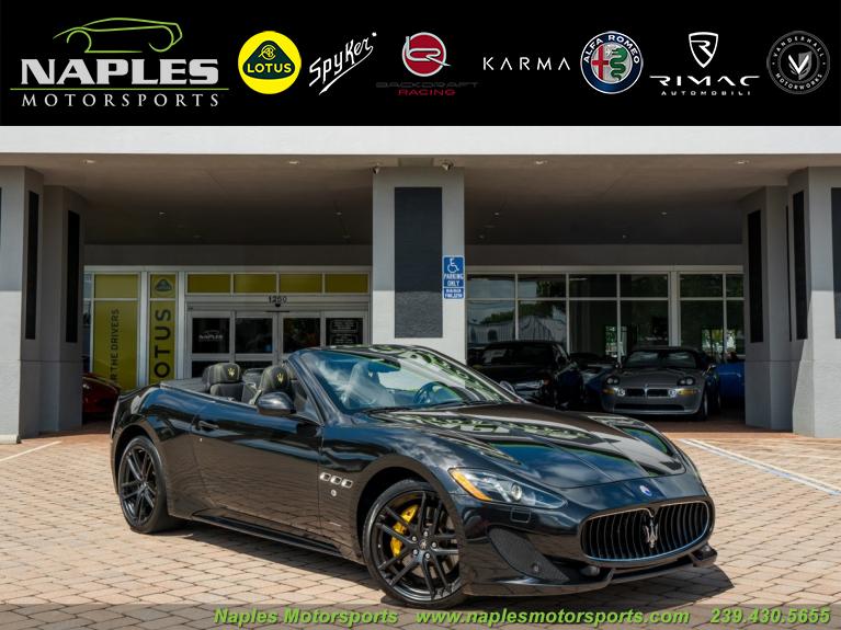 Used 2017 Maserati GranTurismo Convertible MC for sale Sold at Naples Motorsports Inc - Morgan of Naples in Naples FL 34104 1