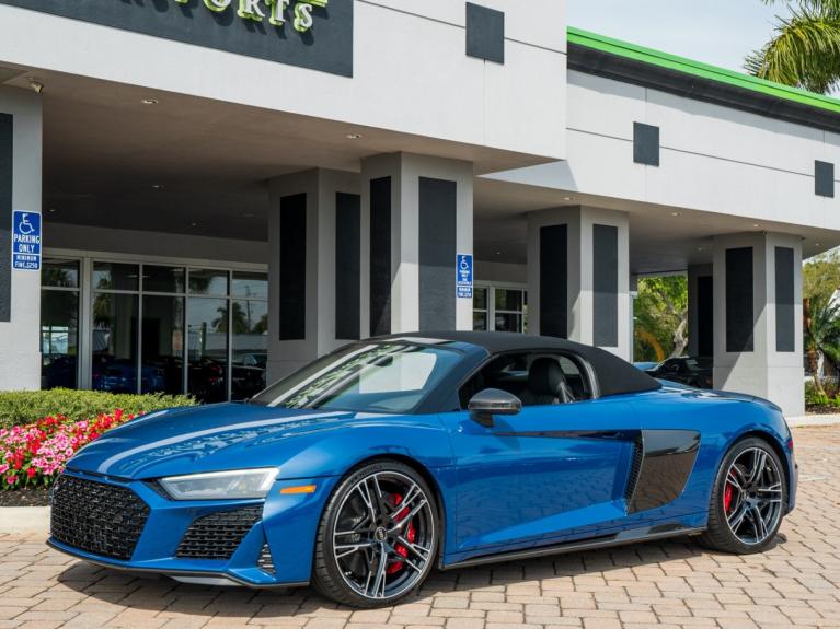 Used 2022 Audi R8 Spyder V10 performance for sale Sold at Naples Motorsports Inc - Morgan of Naples in Naples FL 34104 3