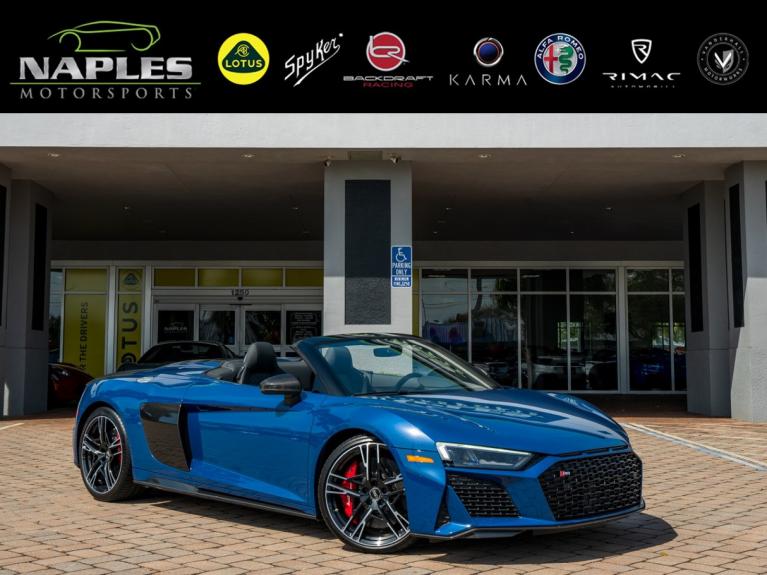 Used 2022 Audi R8 Spyder V10 performance for sale Sold at Naples Motorsports Inc - Morgan of Naples in Naples FL 34104 1