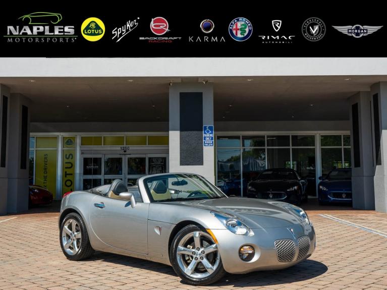 Used 2006 Pontiac Solstice for sale Sold at Naples Motorsports Inc - Morgan of Naples in Naples FL 34104 1