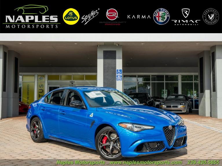 New 2022 Alfa Romeo Giulia Quadrifoglio for sale Sold at Naples Motorsports Inc - Morgan of Naples in Naples FL 34104 1