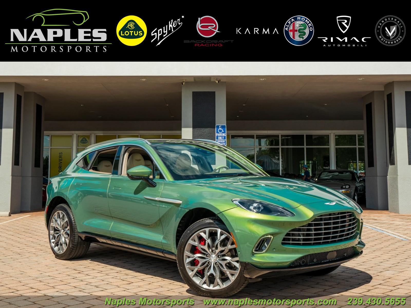 Used 2021 Aston Martin DBX for sale Sold at Naples Motorsports Inc - Morgan of Naples in Naples FL 34104 1