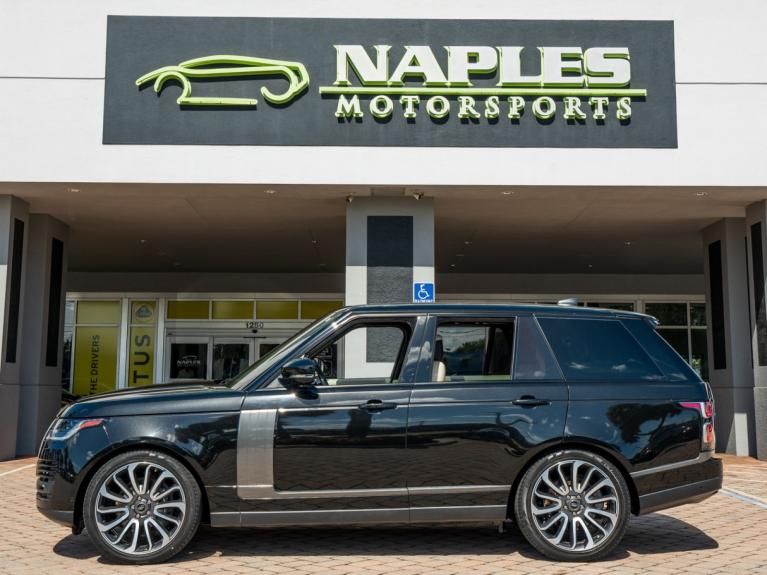 Used 2020 Land Rover Range Rover P525 HSE for sale Sold at Naples Motorsports Inc - Morgan of Naples in Naples FL 34104 3