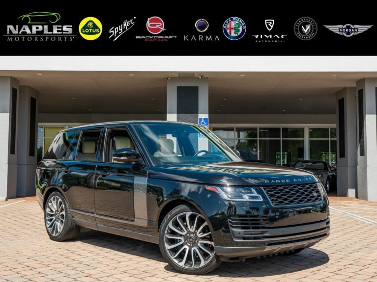 Used 2020 Land Rover Range Rover P525 HSE for sale Sold at Naples Motorsports Inc - Morgan of Naples in Naples FL 34104 1