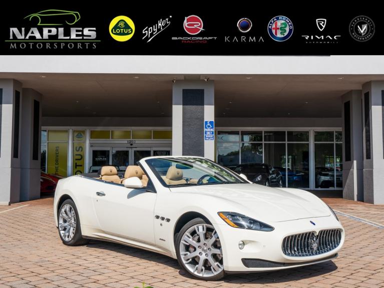 Used 2014 Maserati GranTurismo Convertible for sale Sold at Naples Motorsports Inc - Morgan of Naples in Naples FL 34104 1