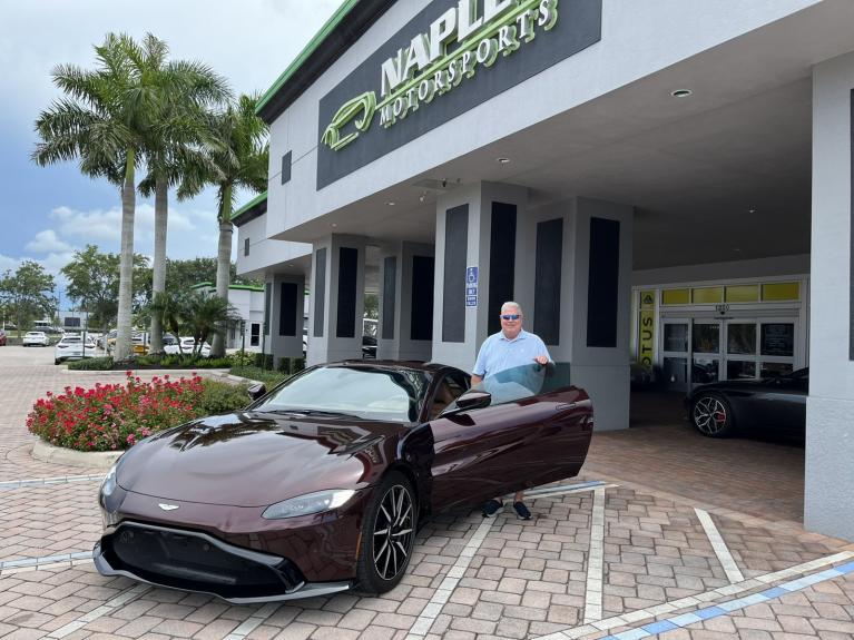 Used 2020 Aston Martin Vantage for sale Sold at Naples Motorsports Inc - Morgan of Naples in Naples FL 34104 1